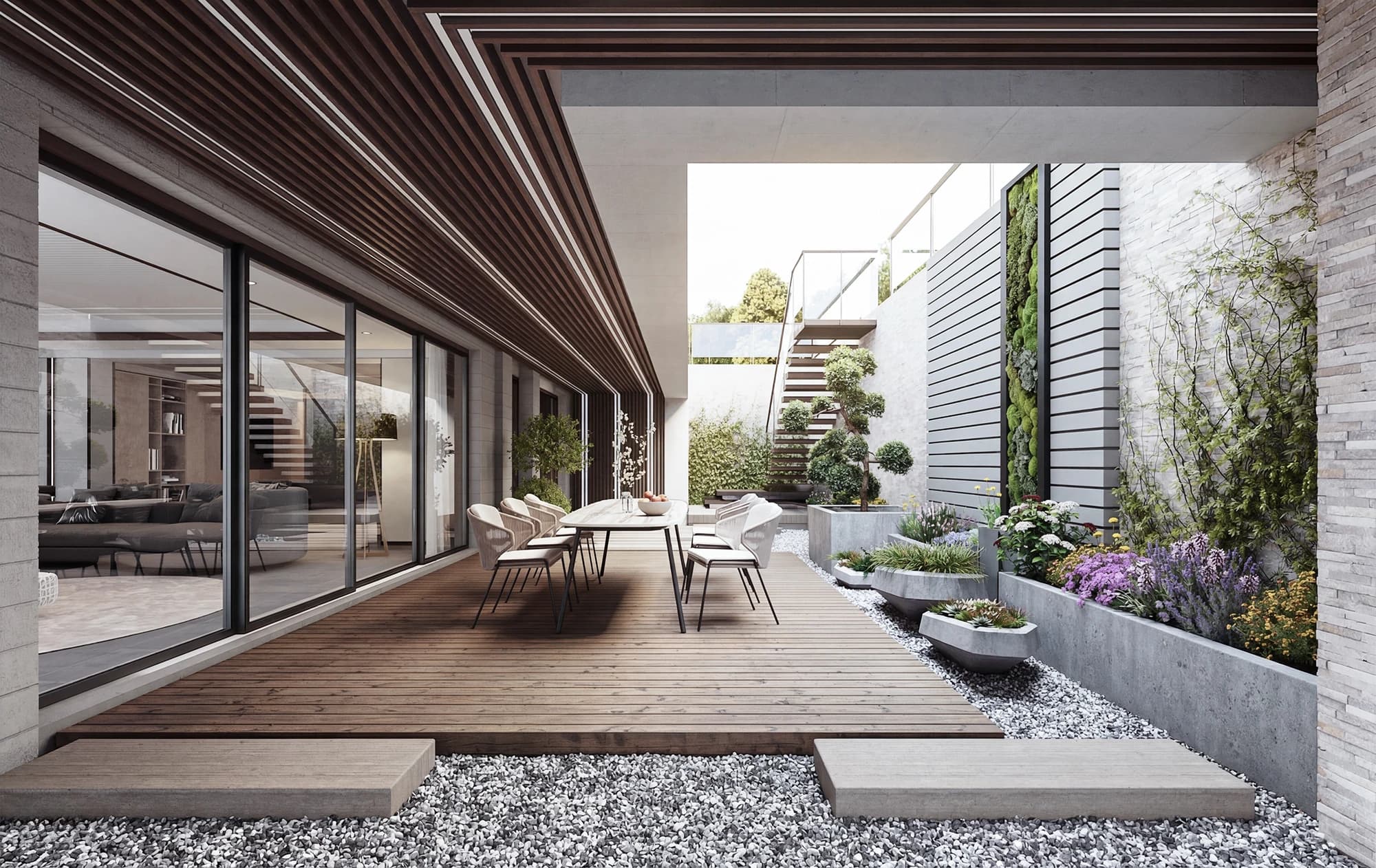 The Sanctuary House — Render 3