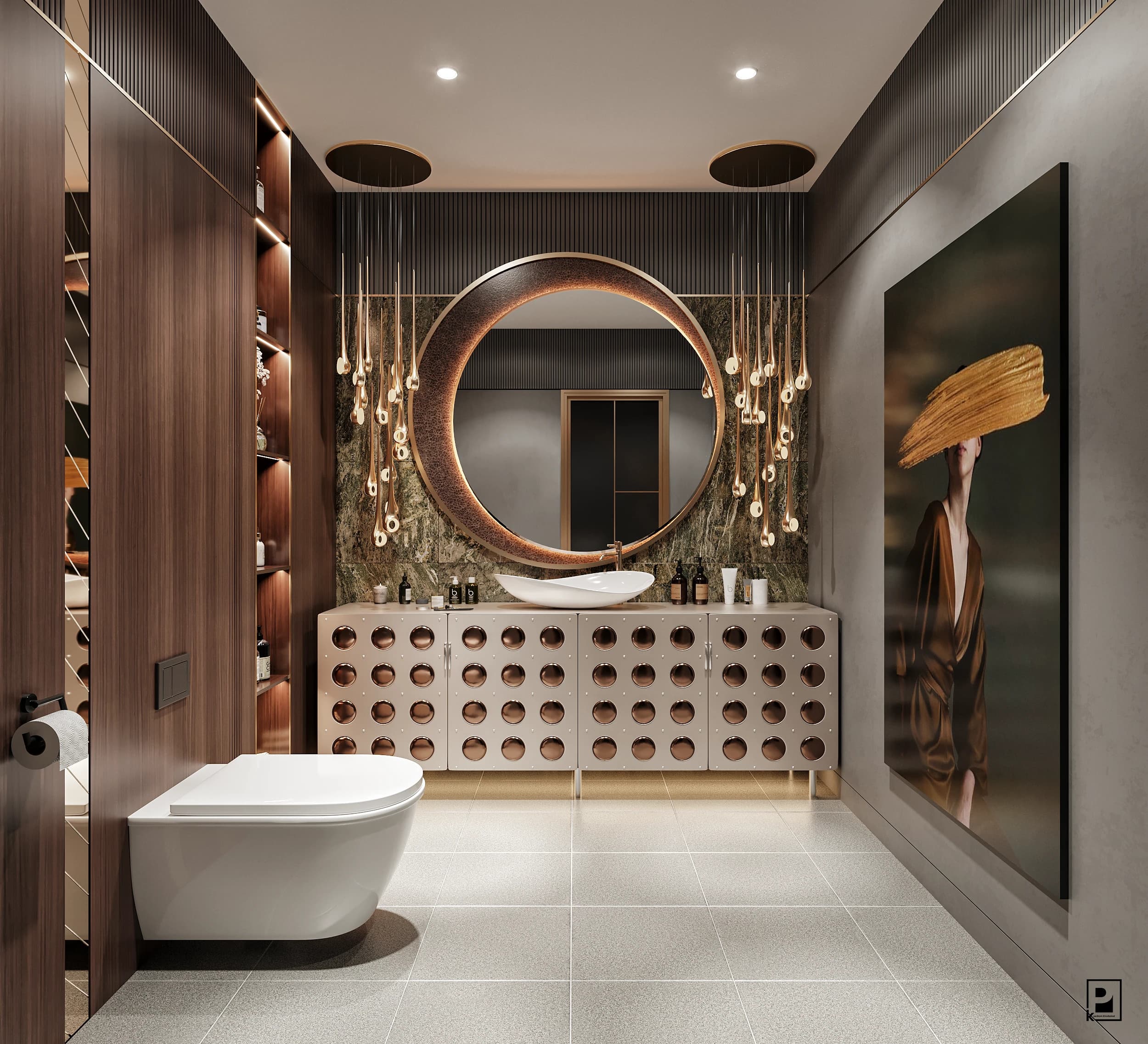 luxury bathroom