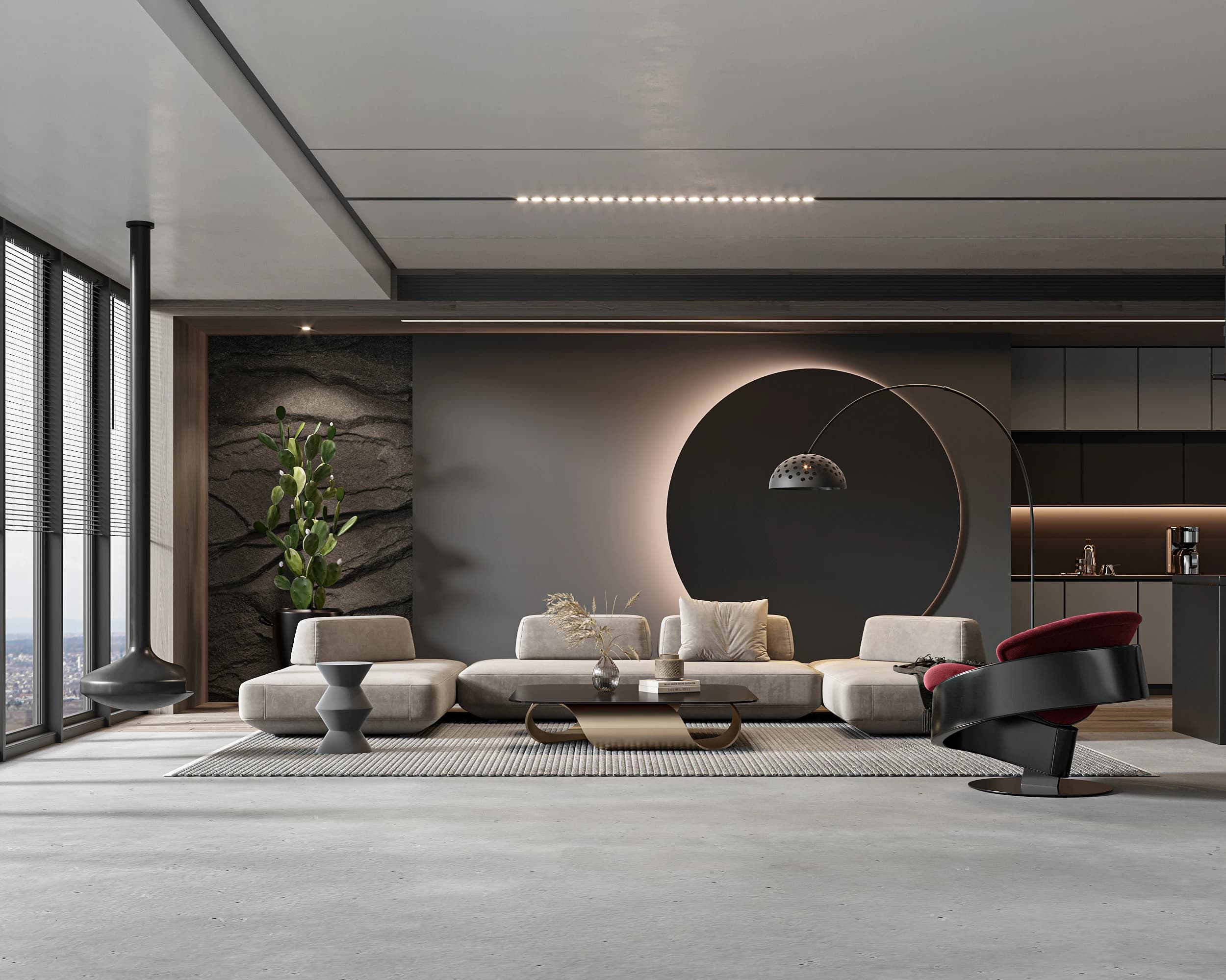 Halo Penthouse — Render 2