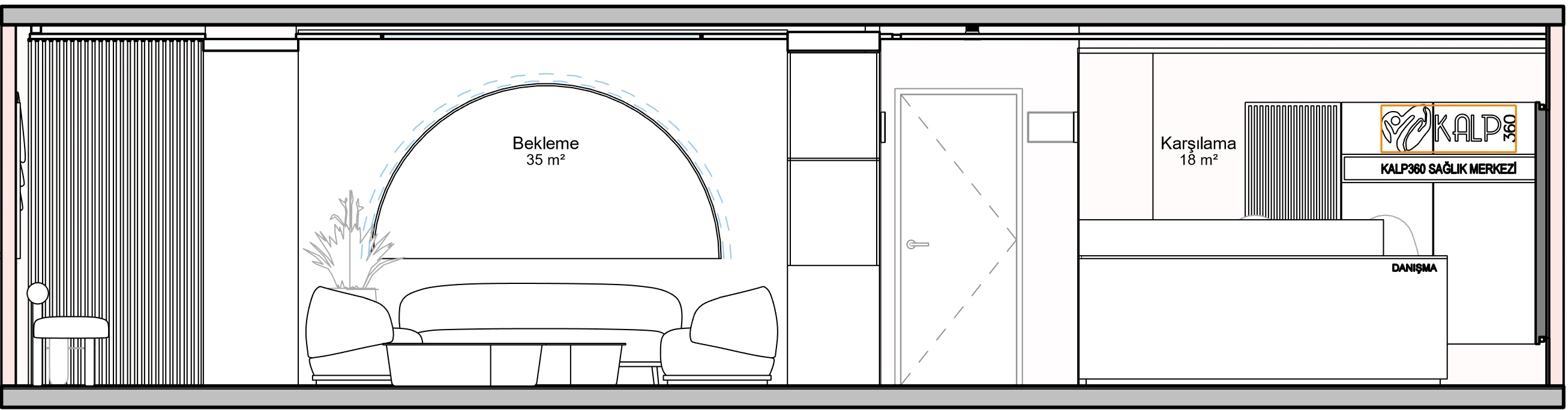 K360 Klinik — Render 10